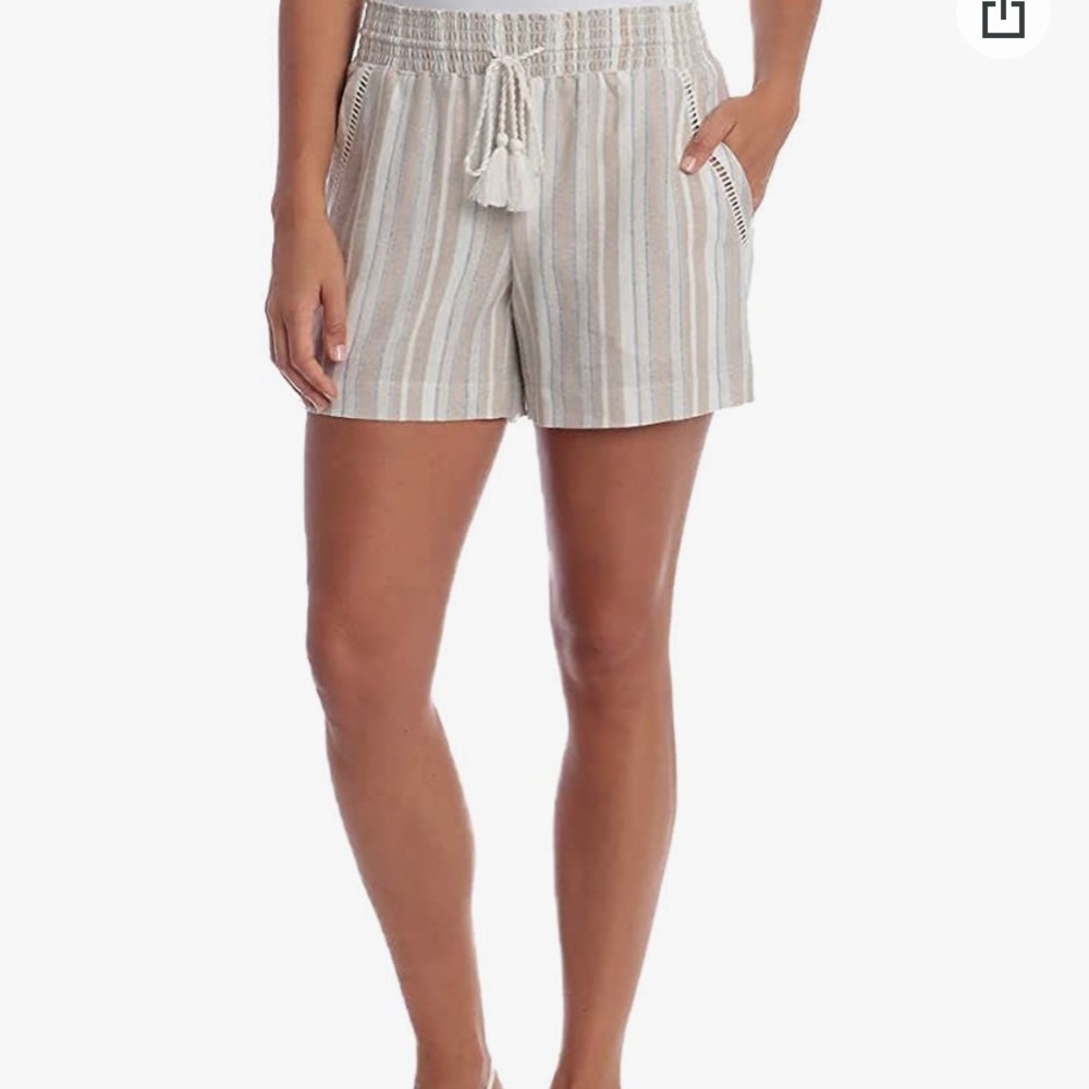 New without tags beige linen summer shorts ✨
